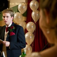 Longville Hall Wedding - Newton Longville - Milton Keynes Wedding photography - the groom's speech